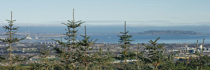 View over Dublin from Wicklow Way 3