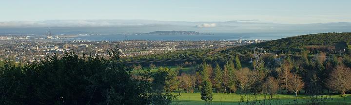 View over Dublin from Wicklow Way 4