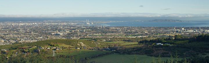 View over Dublin from Wicklow Way 5